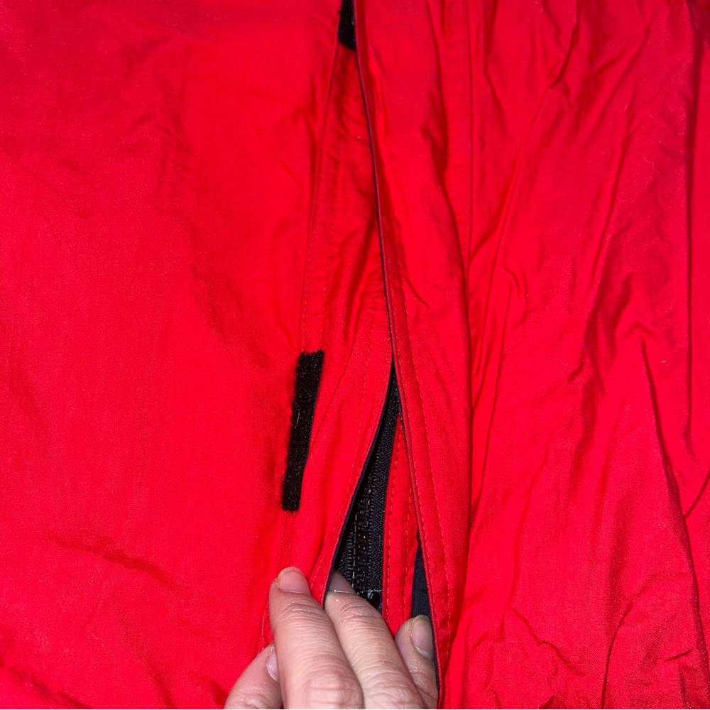Vintage Marlboro Adventure Team Red Hooded Jacket Mens Large Windbreaker - Picture 3 of 12